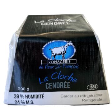 La cloche cendrée goat cheese