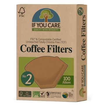 Unbleached coffee filter - No 2