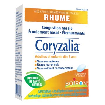 Gamme toux, rhume & grippe - Coryzalia