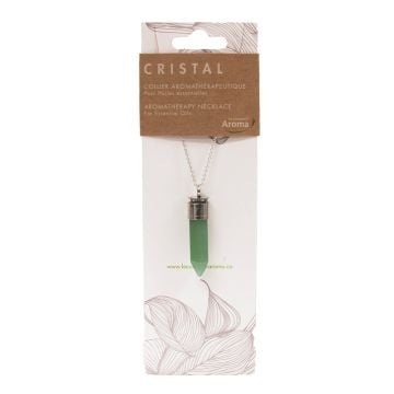 Collier d’aromathérapie - Cristal