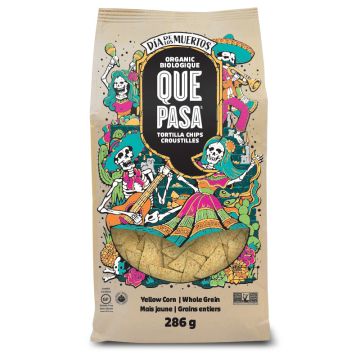 Organic Tortilla Chips - Dia de Los Muertos