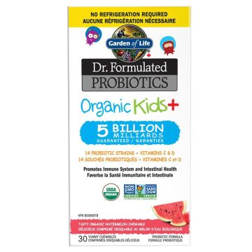 Dr. Formulated Probiotiques - Organic Kids + Melon