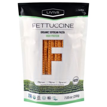 Pâtes de fèves de soya biologiques - Fettuccine