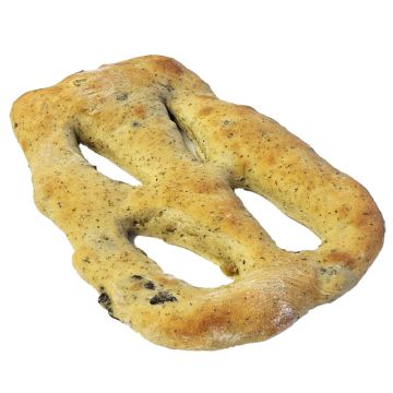 Frozen bread  - Fougasse olives