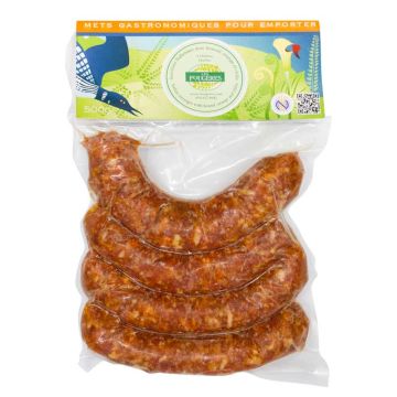 Saucisses de porc - Italiennes avec fenouil, orange et chilis