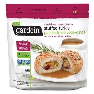 Frozen Veggie Turkey  Stuffed Turk'y Herbed