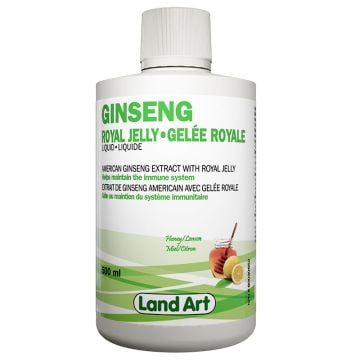 Ginseng avec gelée royale - Citron et miel