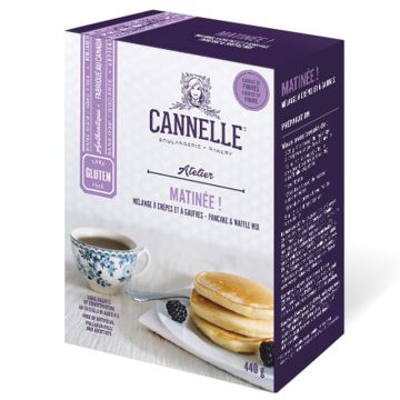 Mélange pour crêpes et gaufres sans gluten