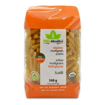 Organic Gluten-free Whole Wheat Fusilli Pasta