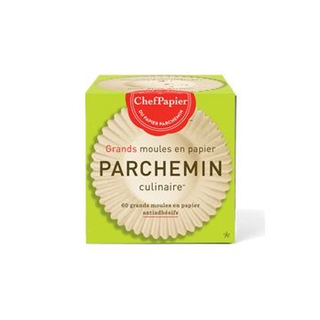 Culinary parchment - Large baking cups