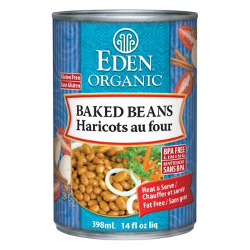 Haricots biologiques au four 