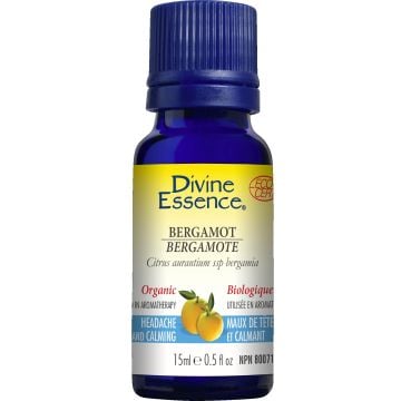 Essential Oil - Organic bergamot (Citrus aurantium ssp bergamia)