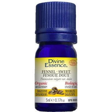 Essential Oil - Organic sweet fennel (Foeniculum vulgare var. dulce)