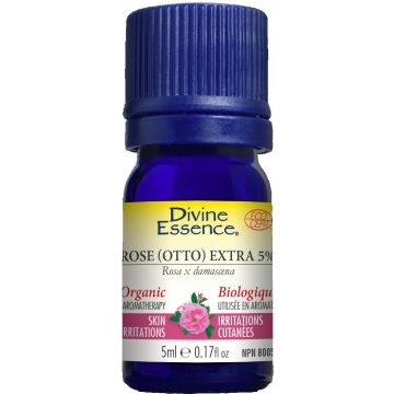 Essential Oil - Rose Otto 5% organic (Rosa x damascena)