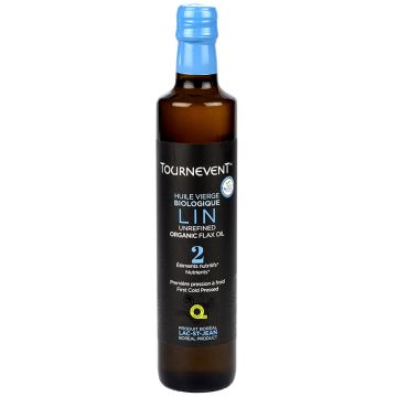 Unrefined Organic Flax Oil