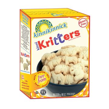 Biscuits en forme d'animaux KinniKritters sans gluten - Vanille