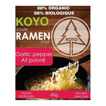 Soupe Ramen - Ail poivré