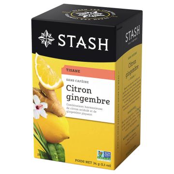 Tisane citron gingembre