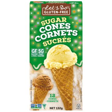 Cornets sans gluten - Sucrés