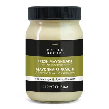 Mayonnaise fraîche à l'huile d'olive  extra vierge - Style recette maison