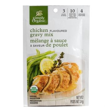 Mélange sauce à saveur de poulet biologique