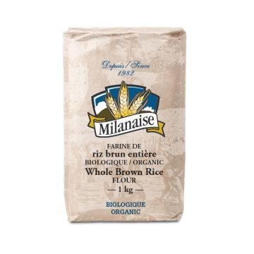 Organic Whole Brown Rice Flour