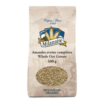 Amandes d'avoine complètes biologiques