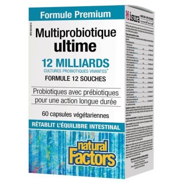 Probiotiques Multiprobiotique Ultime - 12 milliards