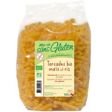 Ma vie sans gluten -  Organic corn and rice pasta