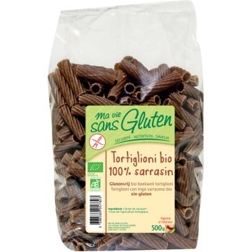 Ma vie sans gluten - Organic buckwheat tortiglioni