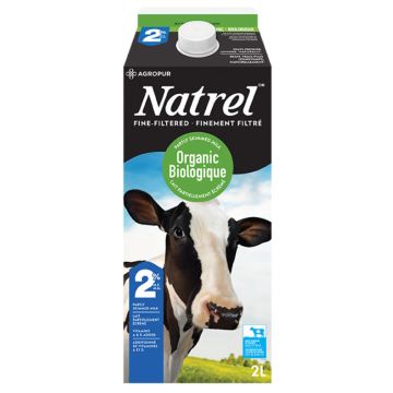 Lait 2% finement filtré biologique