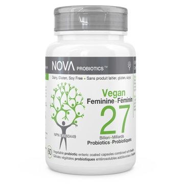 Vegan Probiotics 27 billion - Feminine