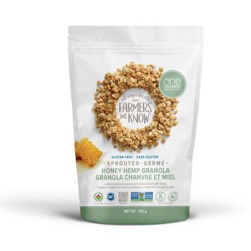 Sprouted oat granola - Honey hemp