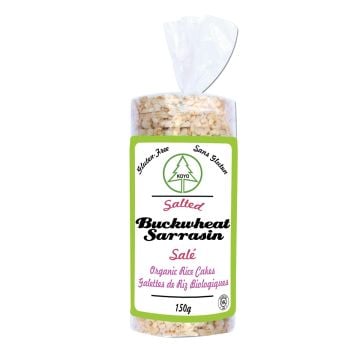 Salted Buckwheat Rice Cakes