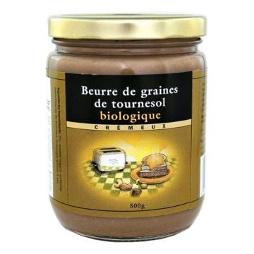 Beurre de graines de tournesol biologiques crémeux