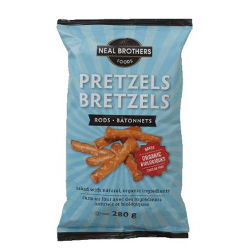 Bretzels bâtonnets biologiques