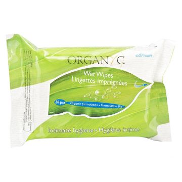 Lingettes hygiéniques pour femmes biologiques