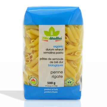 Pâtes penne rigate #66 biologiques