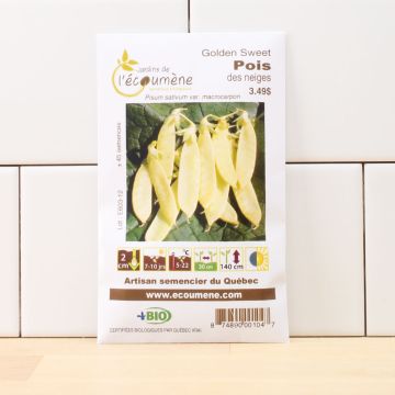 Semences biologiques - Pois des neiges golden sweet  