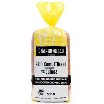 Sourdough  organic bread  -  Kamut® khorasan wheat with quinoa