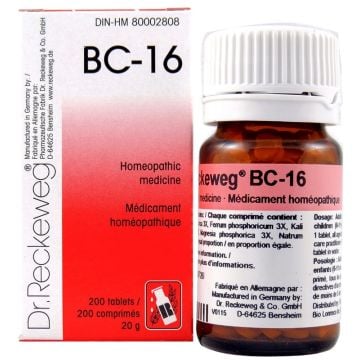 BC-16 - Homeopathic Medecine