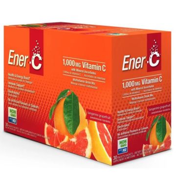 Vitamine C 1000 mg - Pamplemousse et mandarine (30 sachets)