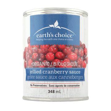 Earth's Choice - Sauce aux canneberges en gelée