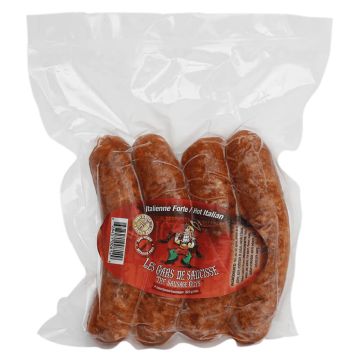 Saucisses congelées - Italienne forte