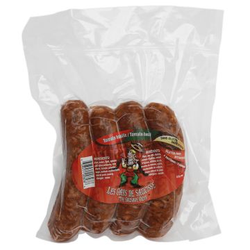 Saucisses congelées - Tomates basilic