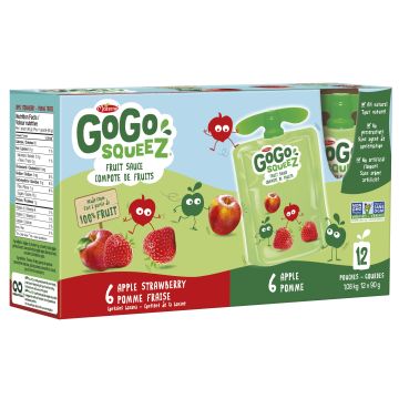 GoGo Squeez - Pomme fraise