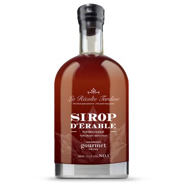 Sirop d'érable pur biologique - La Récolte Tardive