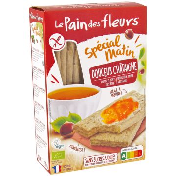 Tartines craquantes biologiques - Spécial matin douceur châtaigne