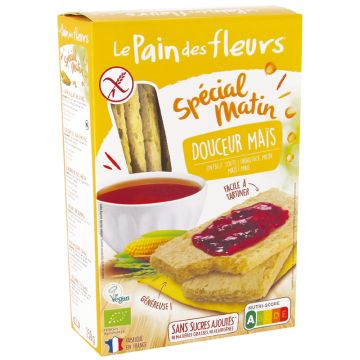 Tartines craquantes biologiques - Spécial matin douceur maïs