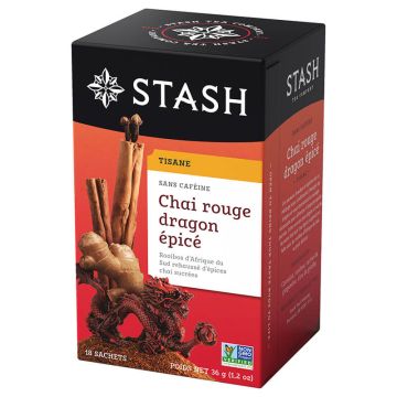 Tisane chai rouge dragon épicé